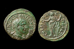 Colonia Flavia Pacensis, Deultum, Gordian III, Fortuna reverse